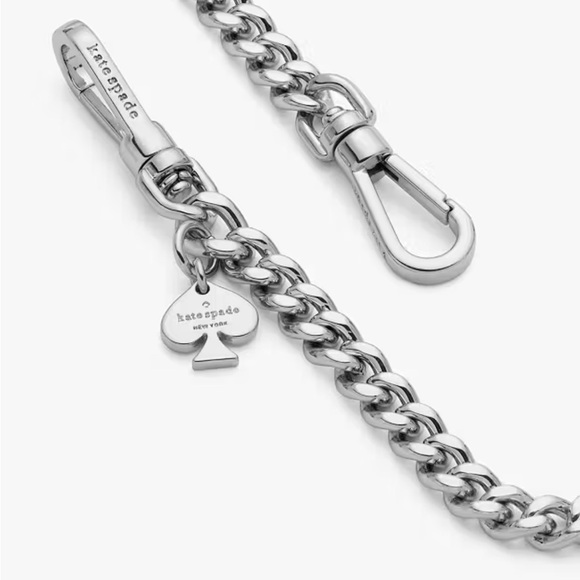kate spade Handbags - Kate Spade NWT Silver Chain Bag Strap